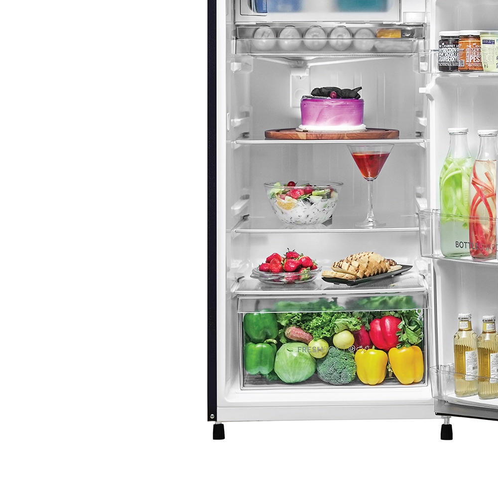 Haier 185L 2 Star Direct Cool Refrigerator - HRD-2062CMV-N